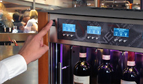 Wine dispenser system 